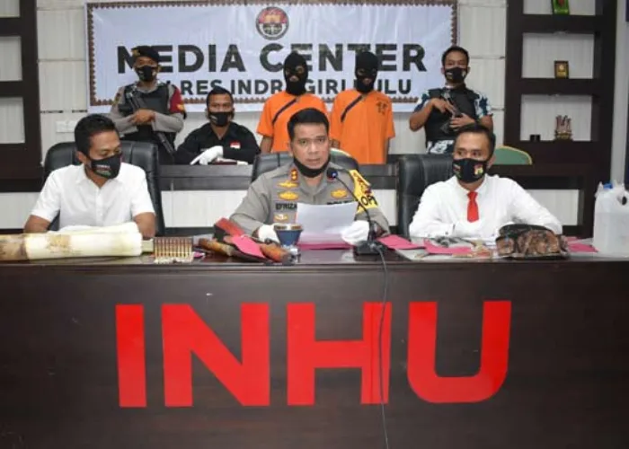 Polres Inhu Ringkus Dua Pelaku, Inilah Ancaman Hukuman yang Menanti