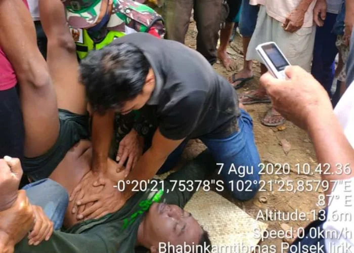 Saat Memancing Sampan Oleng, Muria Tenggelam di Sungai Indragiri dan Ditemukan Tak Bernyawa