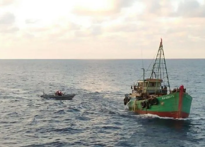 KKP Tangkap Dua Kapal Ikan Ilegal Vietnam di Perairan Natuna