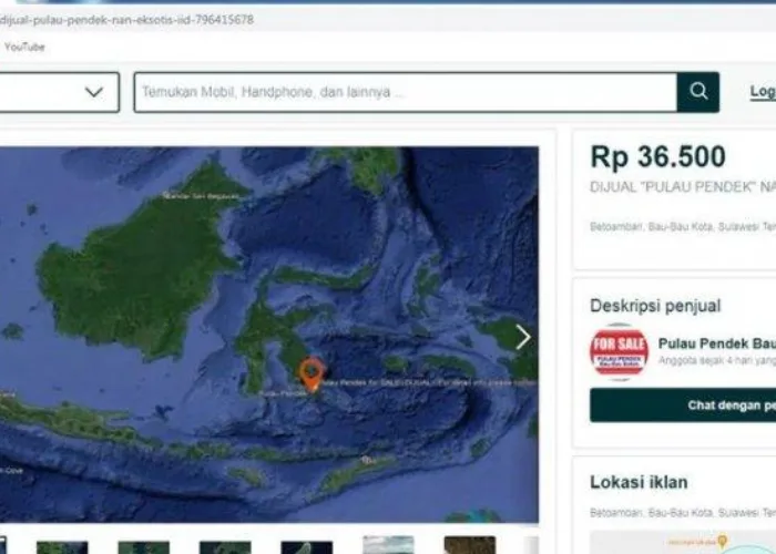 Pulau di Buton Dijual Murah Lewat Situs Jual Beli, Warga Akan Lapor Polisi