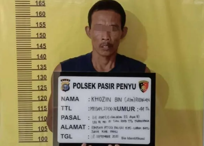 Kantongi Sabu, Warga LBJ Inhu Diciduk, Satu Orang DPO