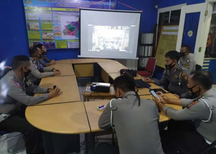 Ratusan Personel Polres Inhu Jalani Pelatihan Operasi Pengamanan Pilkada