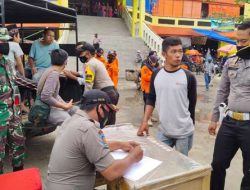 Melanggar Protokol Kesehatan, Puluhan Warga Terjaring Razia Gabungan