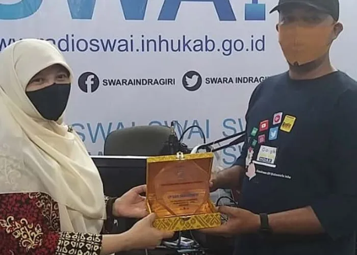 Kunjungi SWAI FM, KPPN Rengat Diskusikan Perannya Saat Pandemi Covid 19