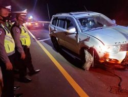 Kecelakaan Pertama di Jalan Tol Pekanbaru-Dumai Melibatkan Pajero