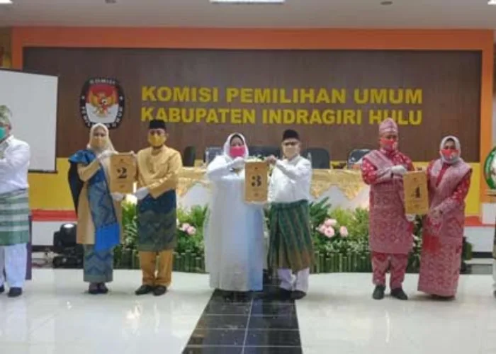 KPU Cabut Nomor Urut Pasangan Calon, Pasangan Rezita Yopi-Junaidi Nomor 2