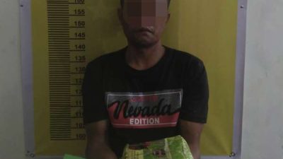 Bawa 1,3 Kilogram Sabu, Warga Aceh Ditangkap di Batang Gansal Inhu
