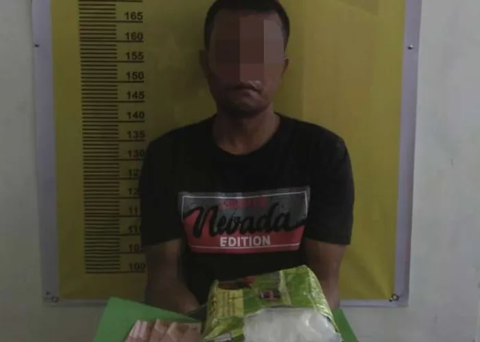 Bawa 1,3 Kilogram Sabu, Warga Aceh Ditangkap di Batang Gansal Inhu