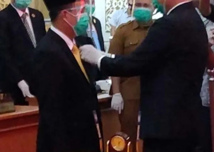 Indra Mansyur S.Sos Resmi Dilantik Sebagai Anggota DPRD Pergantian Antar Waktu