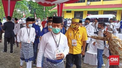 Usai Deklarasi, Pasangan Petahana Rudi-Amsakar Daftar ke KPU Batam