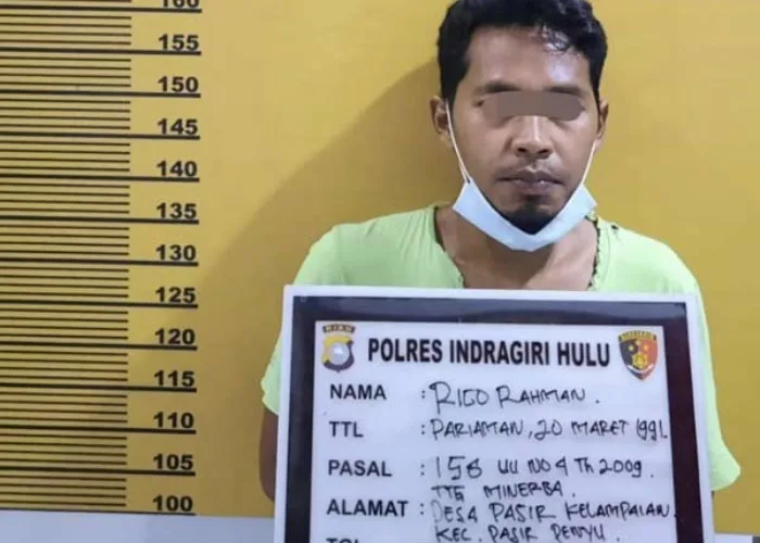 Tim Jatanras Polres Inhu Ringkus Pelaku Pemurnian Emas Ilegal