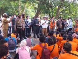 230 Personil Gabungan Amankan Demo Aliansi Mahasiswa Inhu