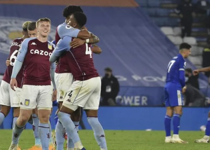 Kalahkan Leicester City, Aston Villa Gusur Liverpool