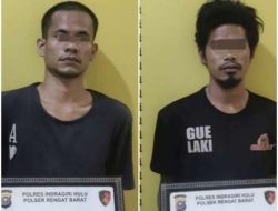 Pesta Sabu Gagal, Dua Pemuda di Inhu Malah Menginap di Sel Polisi
