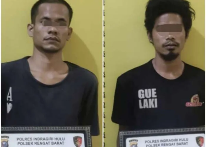Pesta Sabu Gagal, Dua Pemuda di Inhu Malah Menginap di Sel Polisi
