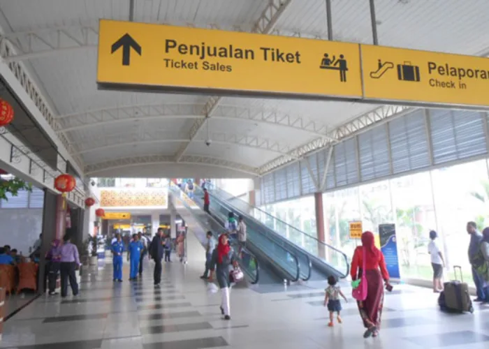 Penumpang di Bandara SSK II Pekanbaru Meningkat