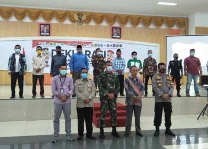 Bawaslu Taja Deklarasi Masyarakat Peduli Pemilu Anti Money Politik