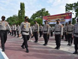 353 Personel Pengamanan TPS Digeser, Ini Pesan Kapolres Inhu
