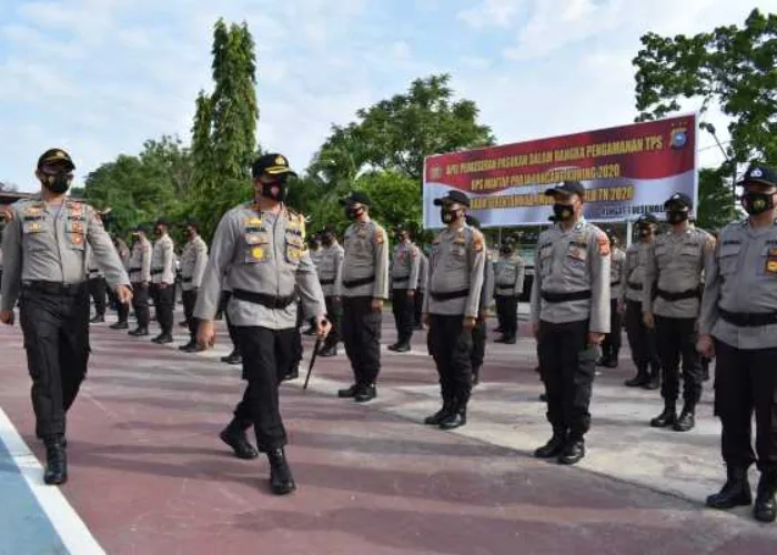 353 Personel Pengamanan TPS Digeser, Ini Pesan Kapolres Inhu