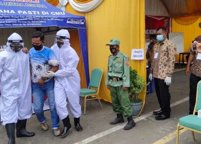 Jelang Pencoblosan, Polres Inhu Simulasi Pengamanan TPS