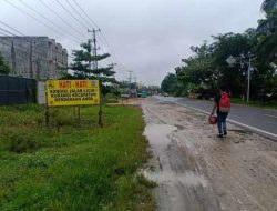 Polres Inhu Surati Soal Jalan Rengat-Pematang Reba Licin, Satker Pelaksanaan Jalan Nasional Segera Perbaiki