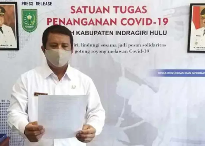Tetap Disiplin Patuhi Prokes, Satu Warga di Inhu Terkonfirmasi Covid 19