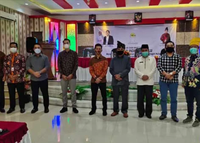 Wabup Khairizal Buka Diklatcab III HIPMI Inhu