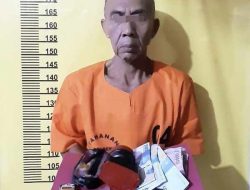 Kakek 59 Tahun di Inhu Riau Ditangkap Bersama Narkoba
