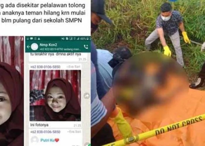 Polisi Ungkap Pembunuhan Sadis Pelajar SMP di Pelalawan Riau, Pelaku Remaja 17 Tahun