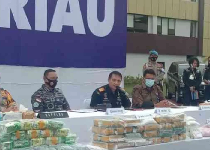 Penyeludupan 44 Kg Sabu dan 50.526 Butir Ekstasi ke Riau Digagalkan