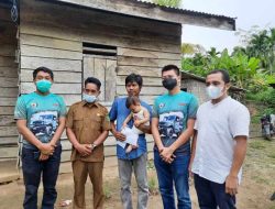 Bayi Malang Tanpa Anus Lahir di Rengat Barat, BJC Inhu Bantu Biaya Operasi
