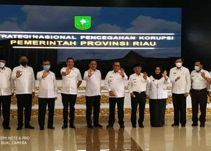 Hadiri Rakor Pencegahan Korupsi, Bupati Suyatno: 2024 Diharapkan Semua Aset Pemkab Rohil Terdata