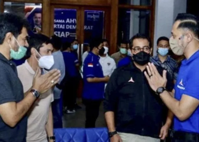 Berikan Dukungan Moril, Ketum Partai Aceh Muzakir Manaf Temui AHY