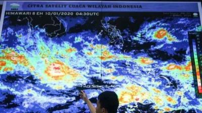 Waspada Banjir: Hujan Lebat Masih Berpotensi Guyur Sebagian Wilayah Riau