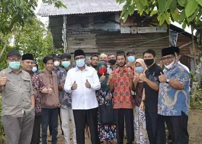 Dijemput dengan BA 1 A, Berbuka dan Sahur Bareng, Rumah Dibedah Pula, Eri: Tarimo Kasih Pak Walikota