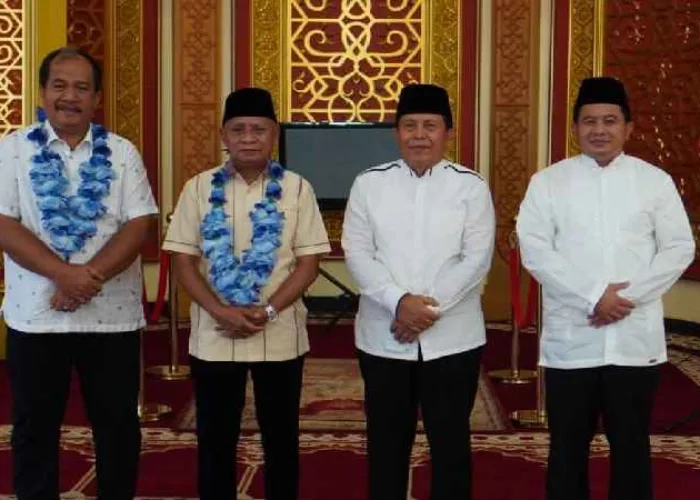 Terima Kunjungan Bupati Asahan, Bupati Sukiman Ceritakan Sejarah Rohul dan MAMIC