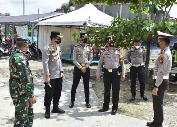 Larangan Mudik Berlaku, Delapan Posko Penyekatan Didirikan di Perbatasan Inhu