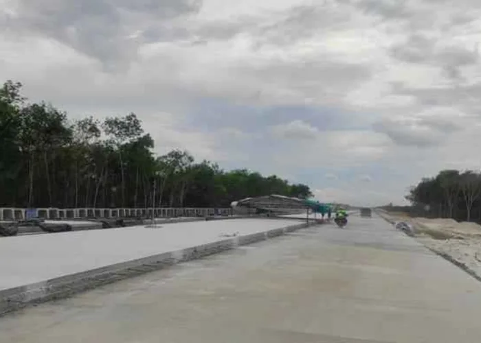 Progres Pembangunan Tol Pekanbaru-Bangkinang Mencapai 57 Persen