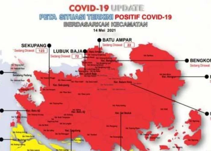 Total 7.836 Warga Positif, Ruang Rawat Pasien di Batam Makin Terbatas