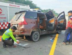 Kecelakaan Maut di Tol Pekanbaru-Dumai, Dua Orang Tewas, Enam Luka