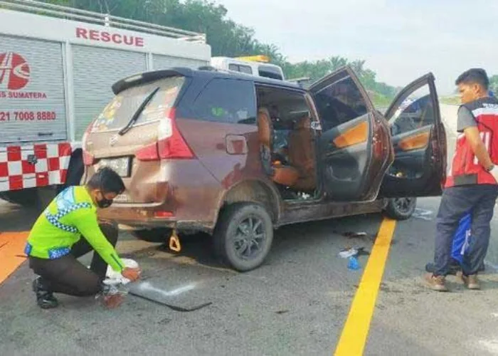 Kecelakaan Maut di Tol Pekanbaru-Dumai, Dua Orang Tewas, Enam Luka