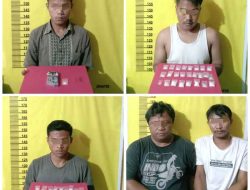 Hitungan Jam, Unit Reskrim Polsek Pasir Penyu Inhu Ringkus Lima Pengedar Sabu