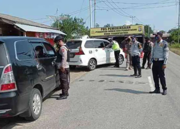 Polda Riau Dirikan 58 Pos Penyekatan, Kerahkan 2.362 Personel Gabungan