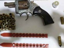 Warga Inhil Ditangkap Atas Kepemilikan Pistol Rakitan, Terancam 20 Tahun Penjara