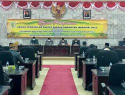 DPRD Gelar Rapat Paripurna Ranperda Laporan Pertanggungjawaban APBD Tahun 2020