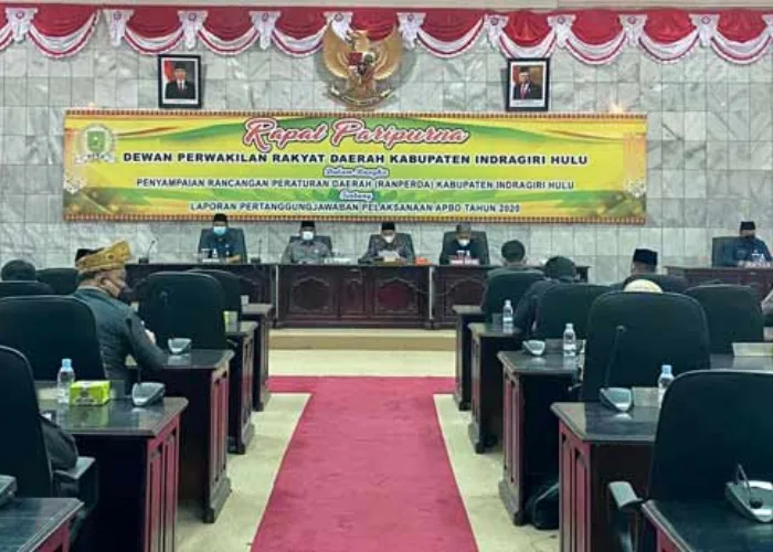 DPRD Gelar Rapat Paripurna Ranperda Laporan Pertanggungjawaban APBD Tahun 2020