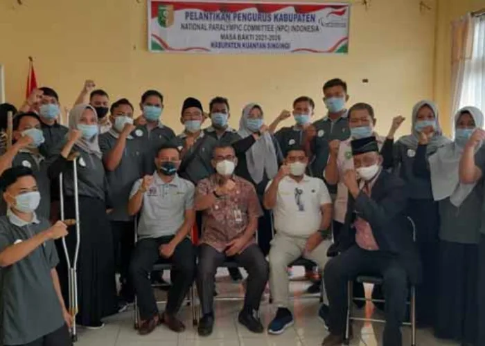 Dihadiri Bupati Mursini, Pengurus NPC Kuansing Dilantik, Jaya: Jaga Nama Baik, Tingkatkan Prestasi