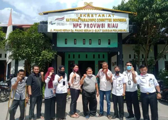 Kunjungi Sekretariat NPC Riau, Dinas Sosial Sampaikan Apresiasi