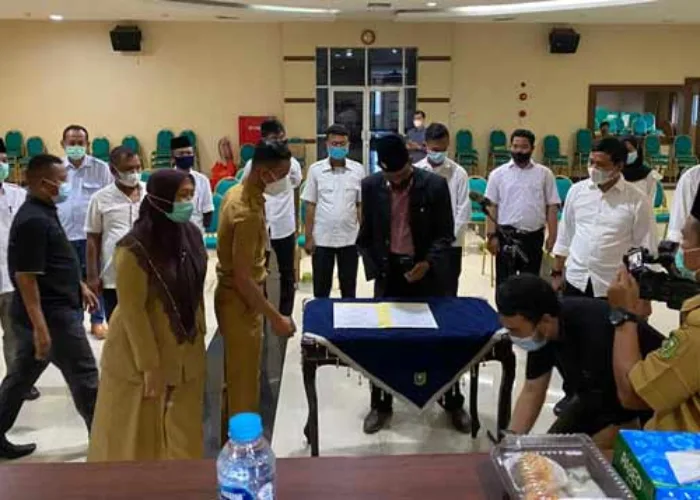 Pengurus NPC Inhu Dikukuhkan, Jaya Kusuma Sampaikan Pesan Untuk Jujur, Kompak dan Disiplin