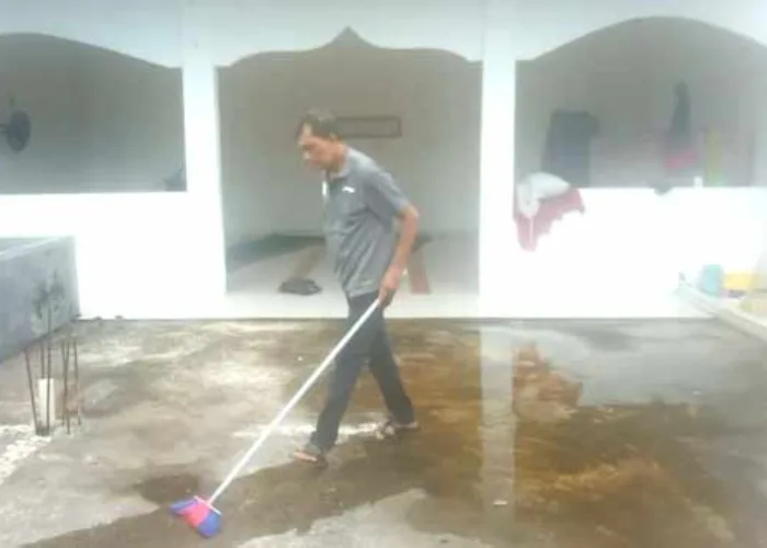 NPC Riau Lakukan Pembenahan Mes Atlit, Gedung Olahraga dan Ruang Kerja